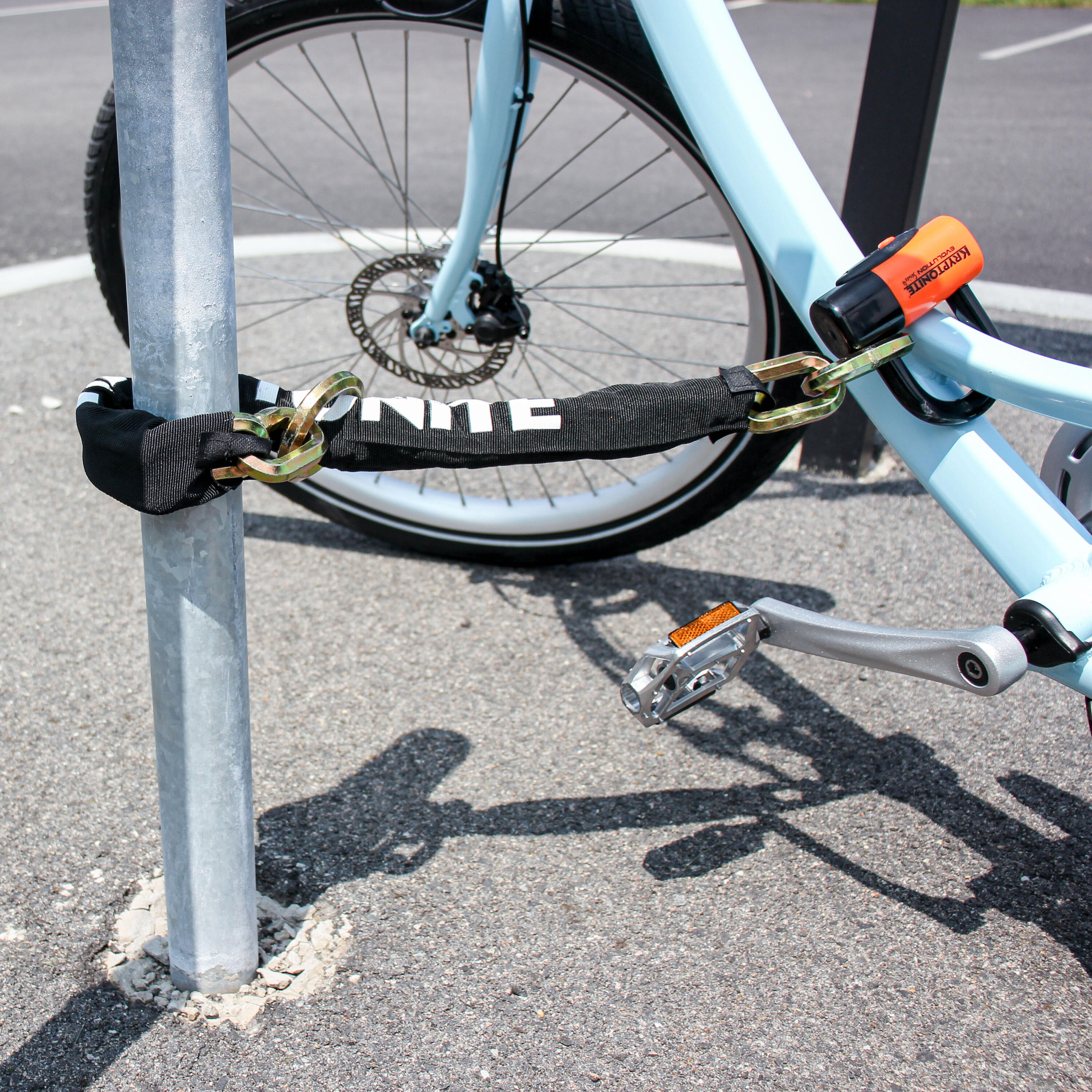 Kryptonite New York Noose (12 mm / 130 cm) - with Ev Series 4 Disc Lock 4/5
