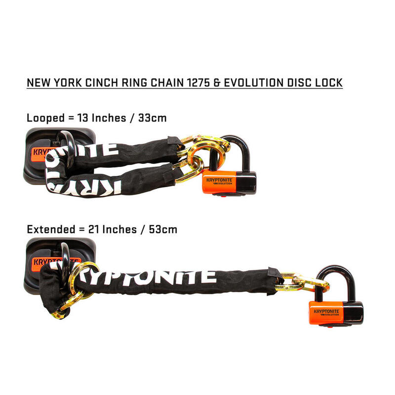 Lacăt pentru breloc Kryptonite New York Noose [130 cm]