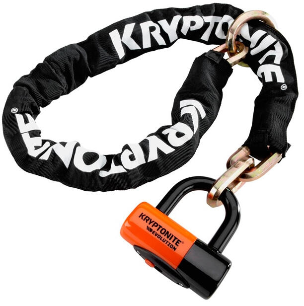 Kryptonite New York Noose (12 mm / 130 cm) - with Ev Series 4 Disc Lock 1/5