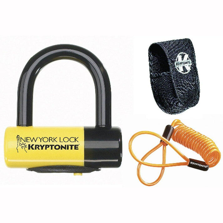 Kryptonite New York Liberty Disc Lock - with reminder cable 1/5