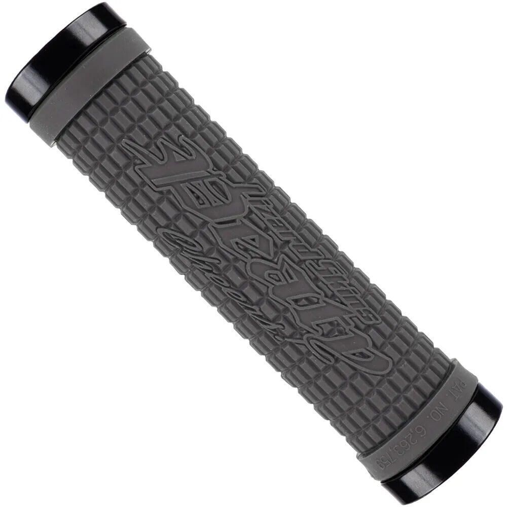 LIZARD SKINS Lizard Skins Peaty Dual-Clamp Lock-On Grip Graphite