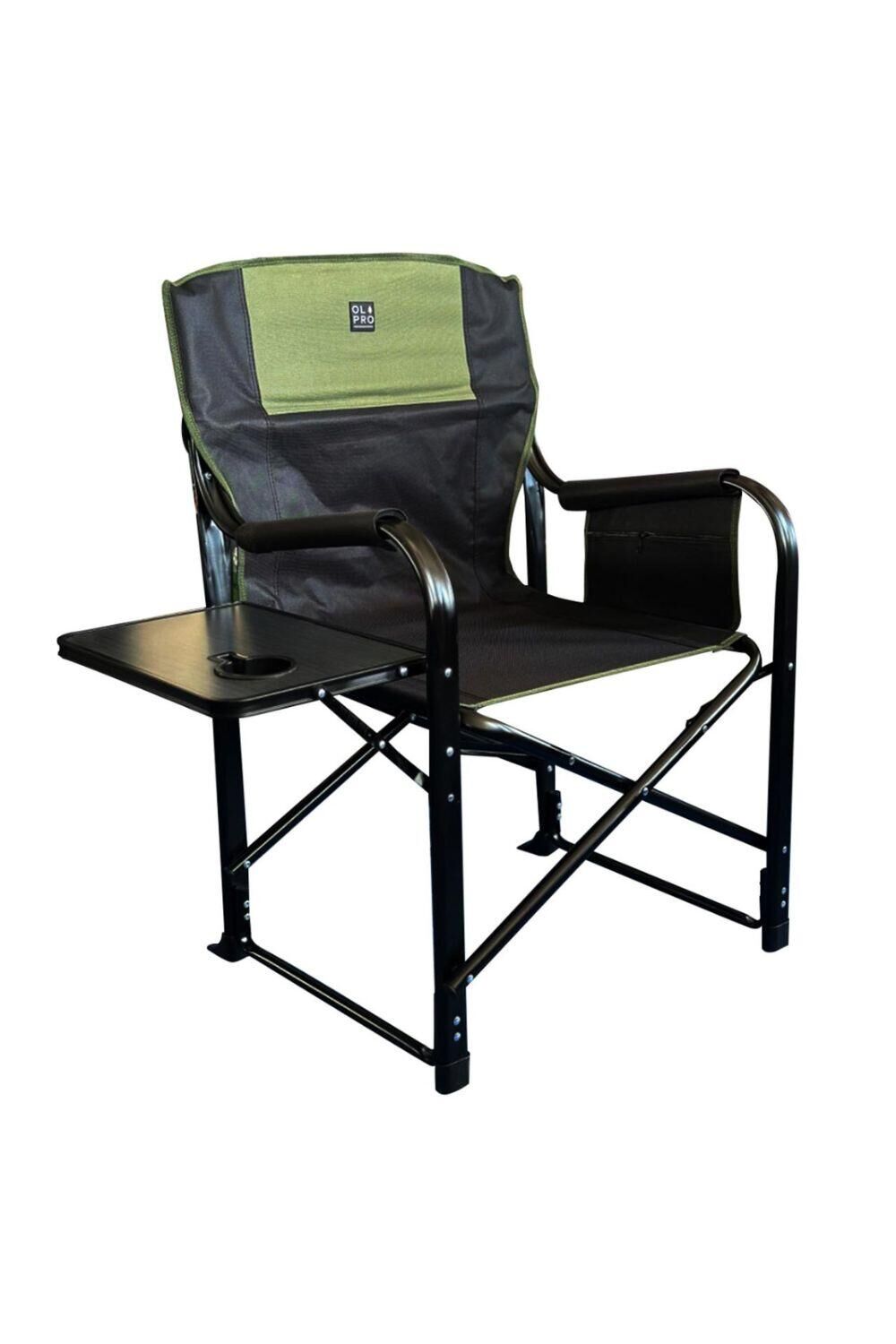 OLPRO OLPRO Directors Chair - Black & Green