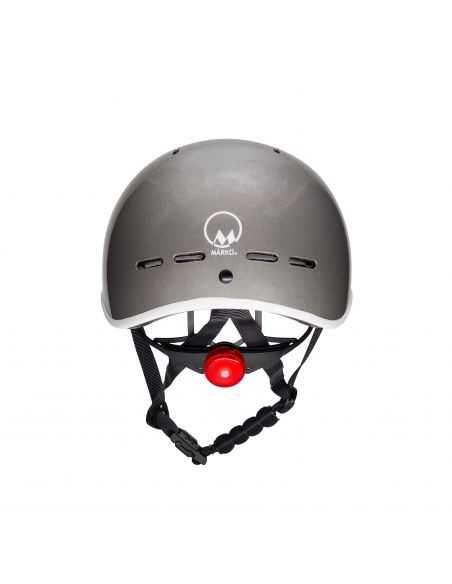 Casque urbain Jet Tempo  Silver metalized 3/6