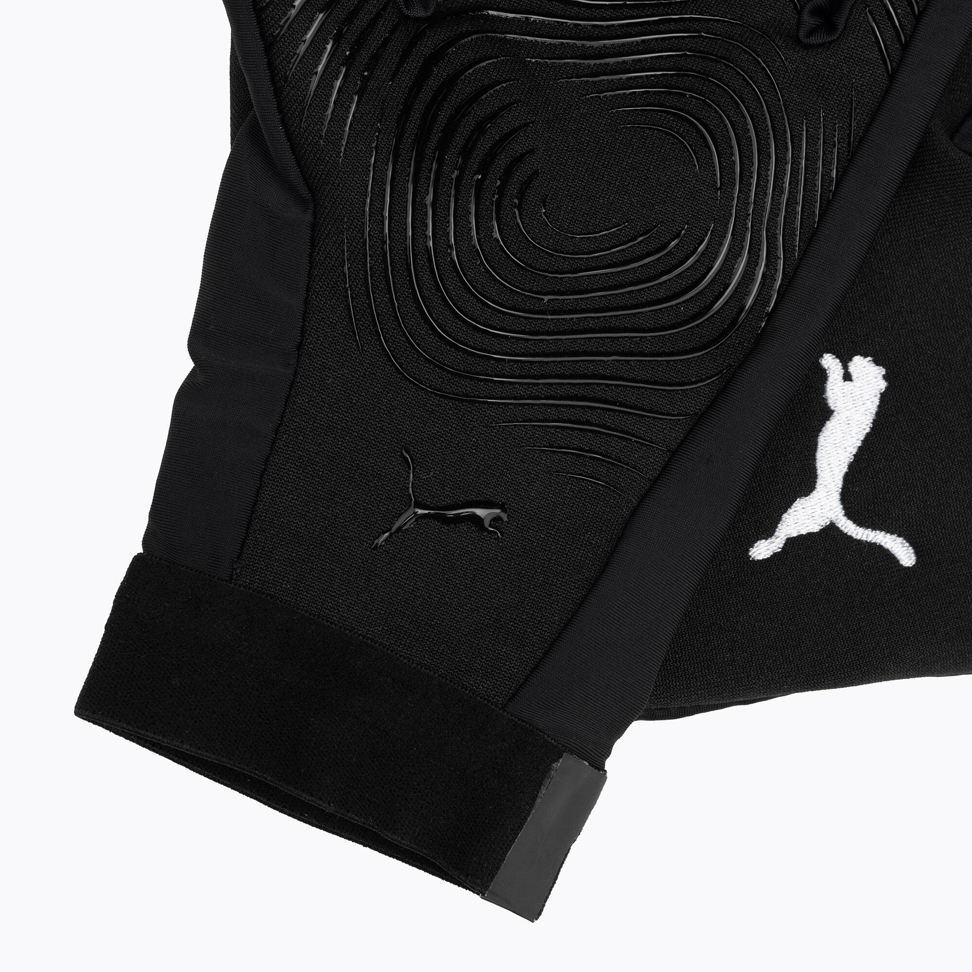Individuele WINTERBESTENDIGE voetbalhandschoenen PUMA Black White 4/5