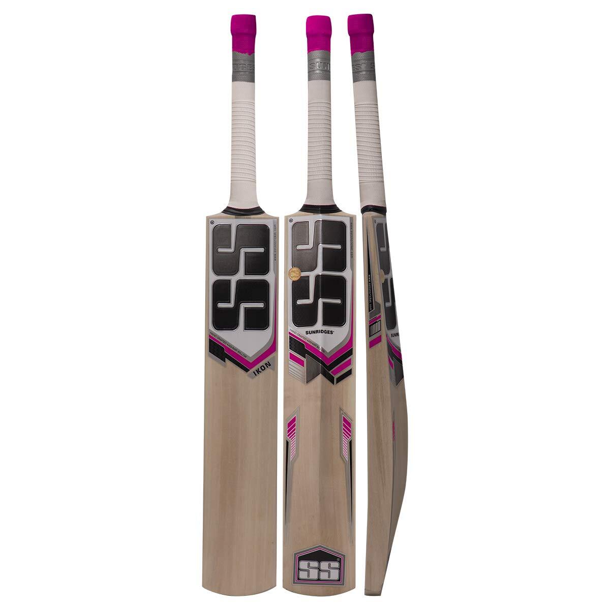 SS ikon KW Bat Cotted Kashmir Willow Cricket Bat 1/5