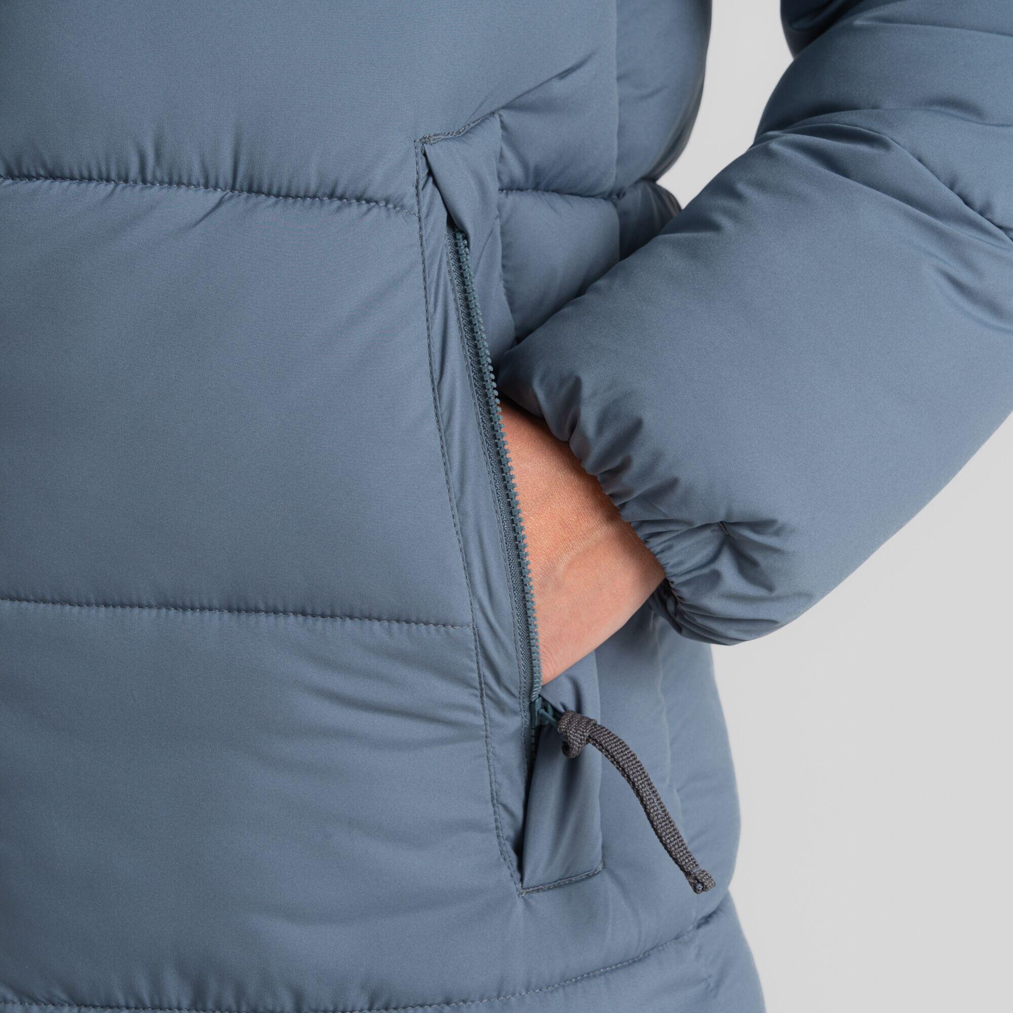 Isolierte Narlia-Wanderjacke mit Kapuze für Damen 4/5