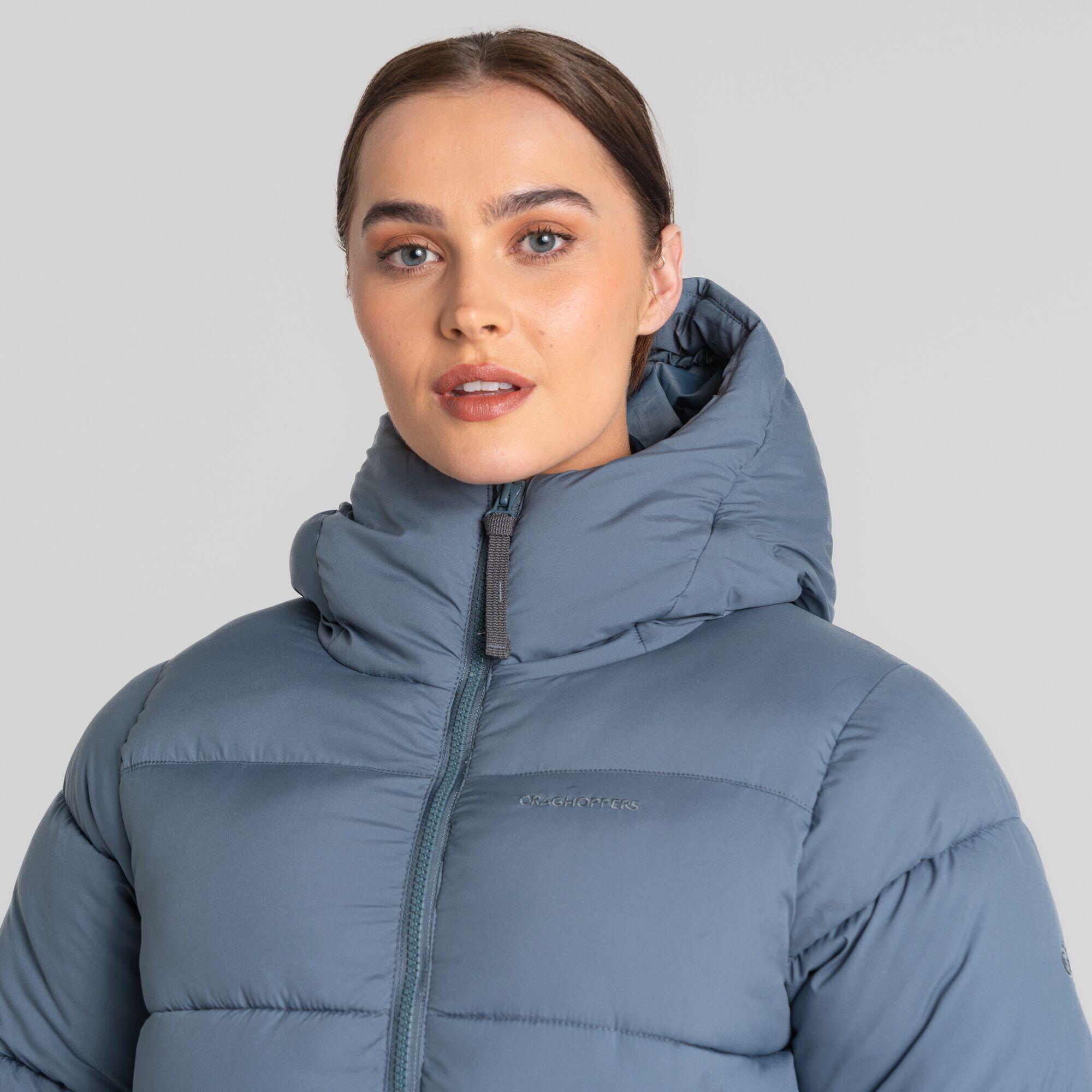 Isolierte Narlia-Wanderjacke mit Kapuze für Damen 5/5
