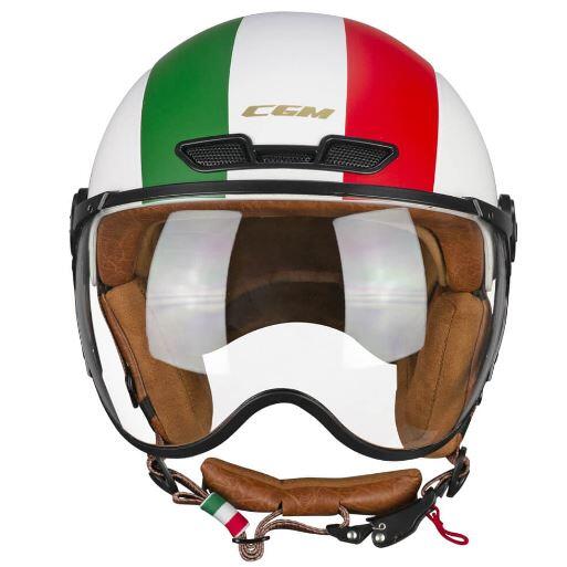 Casco EBI Italia con visiera 2/5