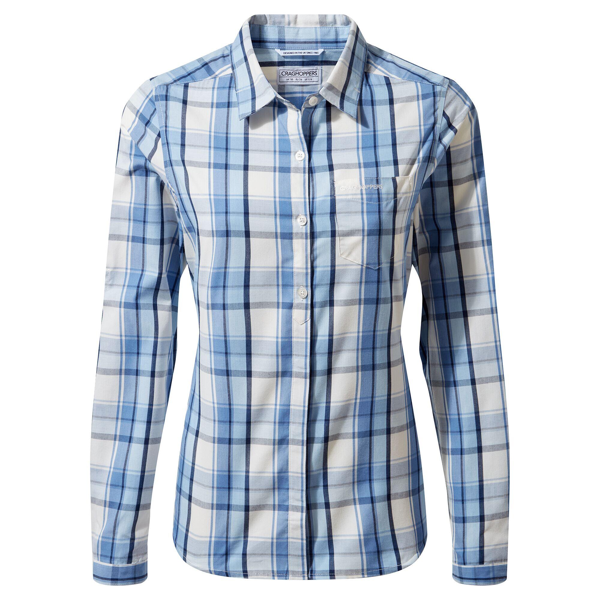 CRAGHOPPERS Langärmliges Kiwi II-Wandershirt für Damen