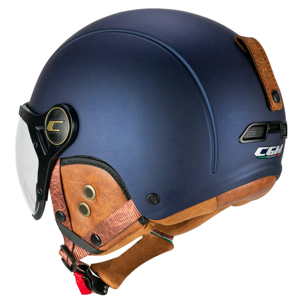 Casco CGM Stile Vintage per Ciclismo e Sci 4/4