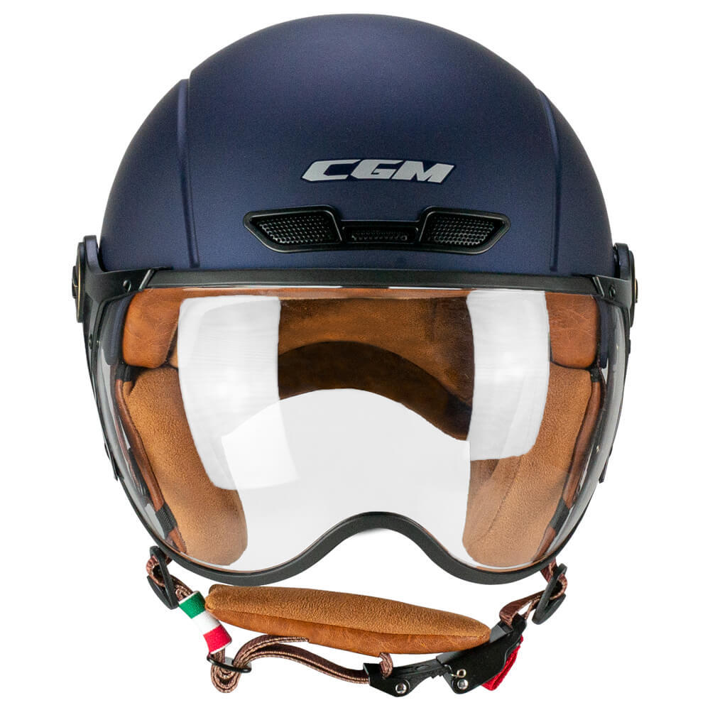 Casco CGM Stile Vintage per Ciclismo e Sci 2/4