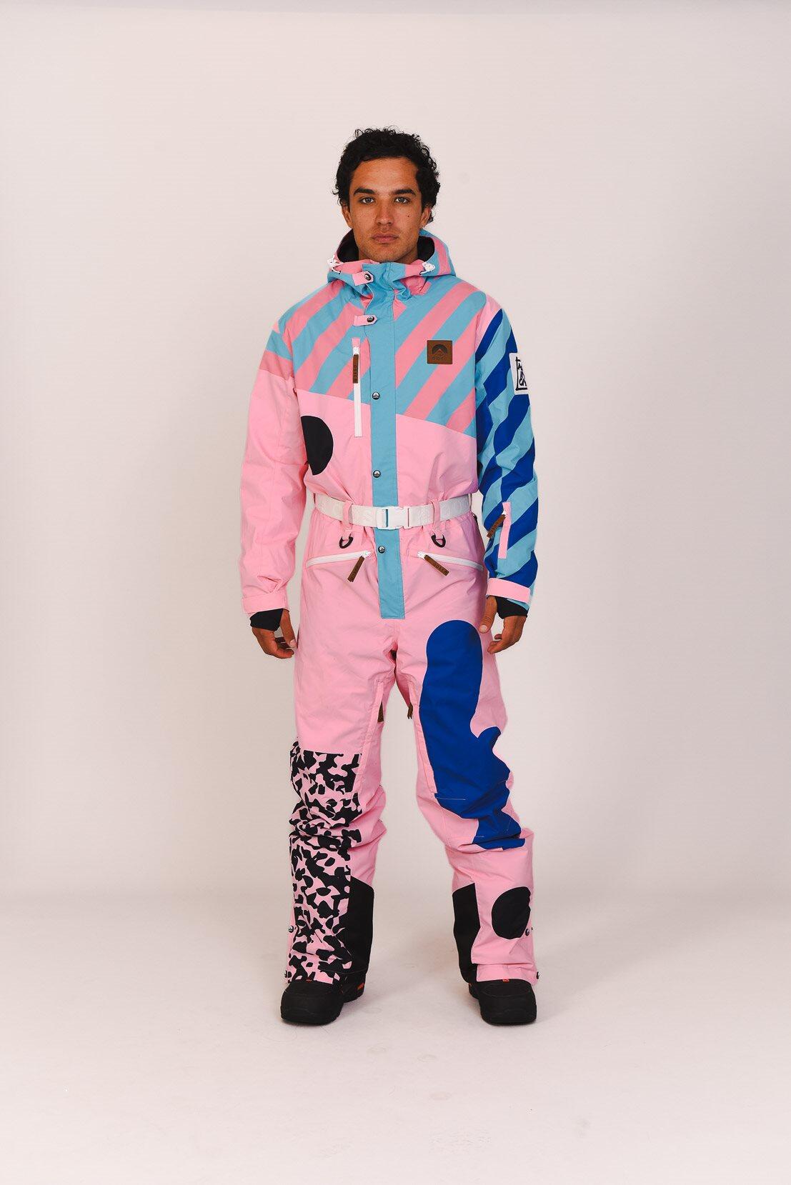 OOSC Penfold In Pink Ski Suit - Men's / Unisex