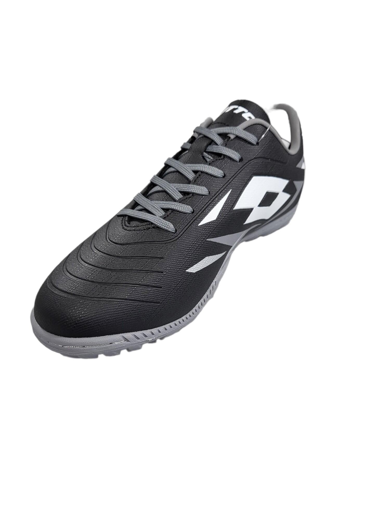 Scarpe calcetto uomo lotto solista 700 vi tf-pelle-nero-218134-9gk 4/7