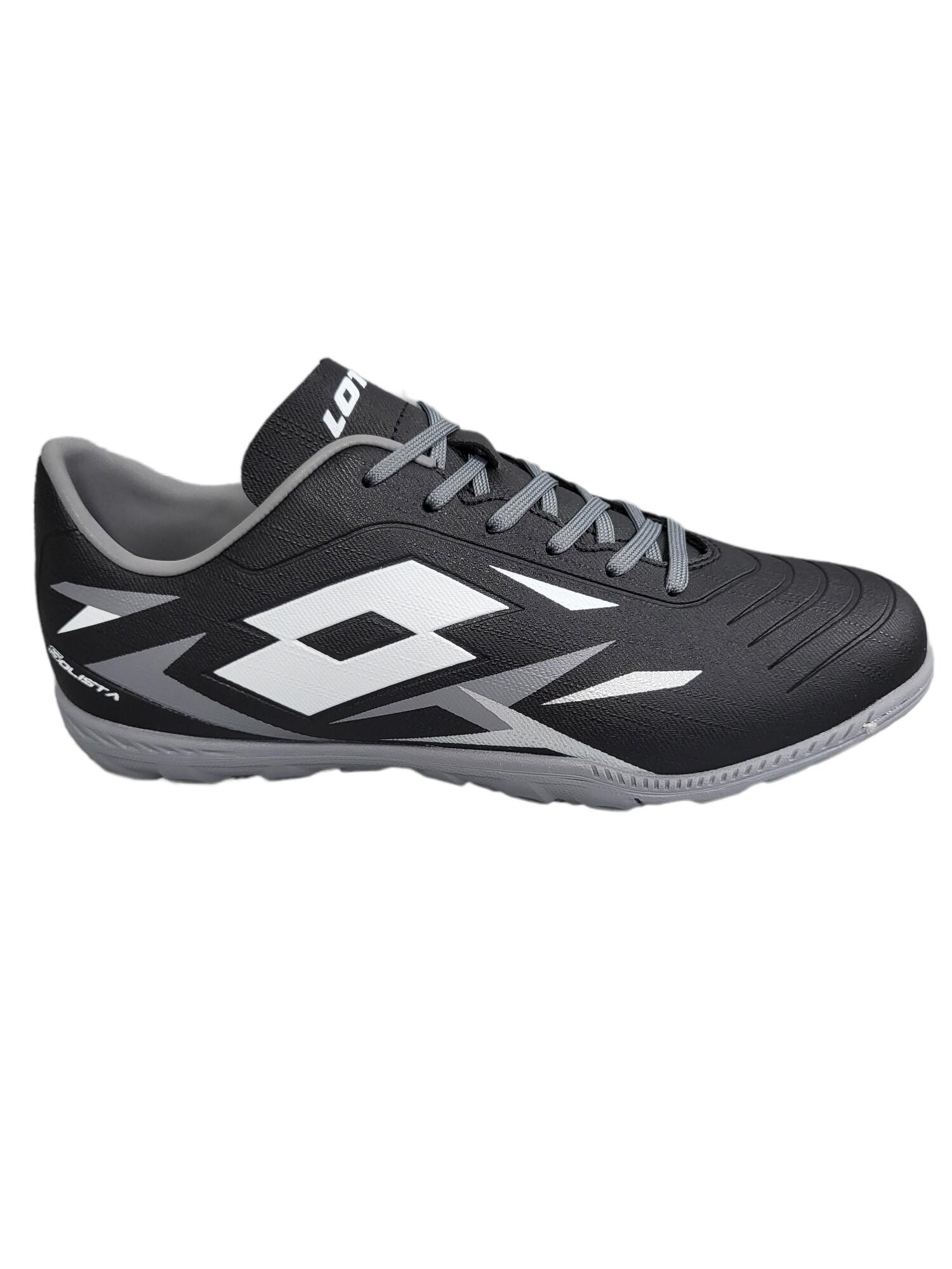 Scarpe calcetto uomo lotto solista vi tf pelle nero gk LOTTO Decathlon