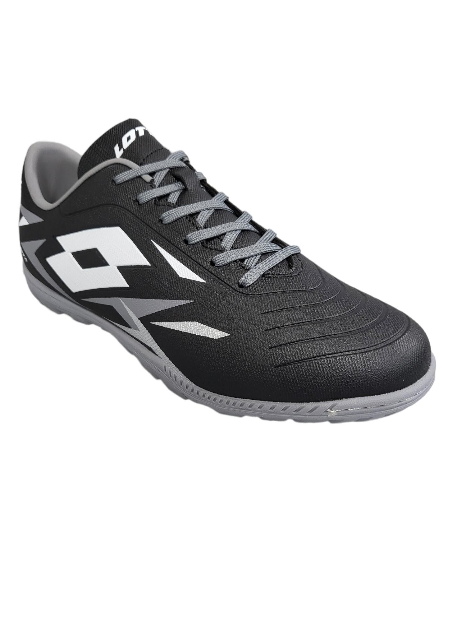 Scarpe calcetto uomo lotto solista 700 vi tf-pelle-nero-218134-9gk 2/7