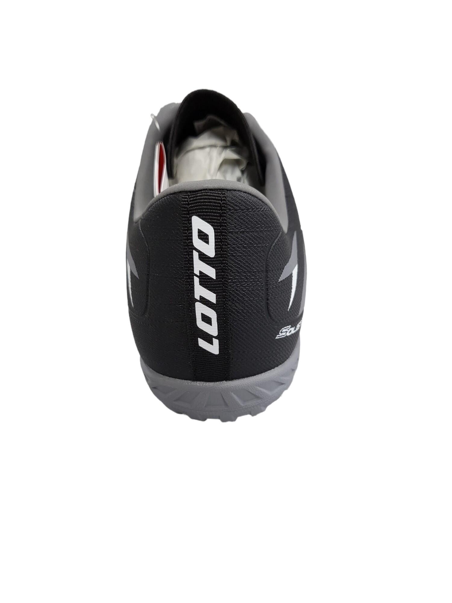 Scarpe calcetto uomo lotto solista 700 vi tf-pelle-nero-218134-9gk 7/7