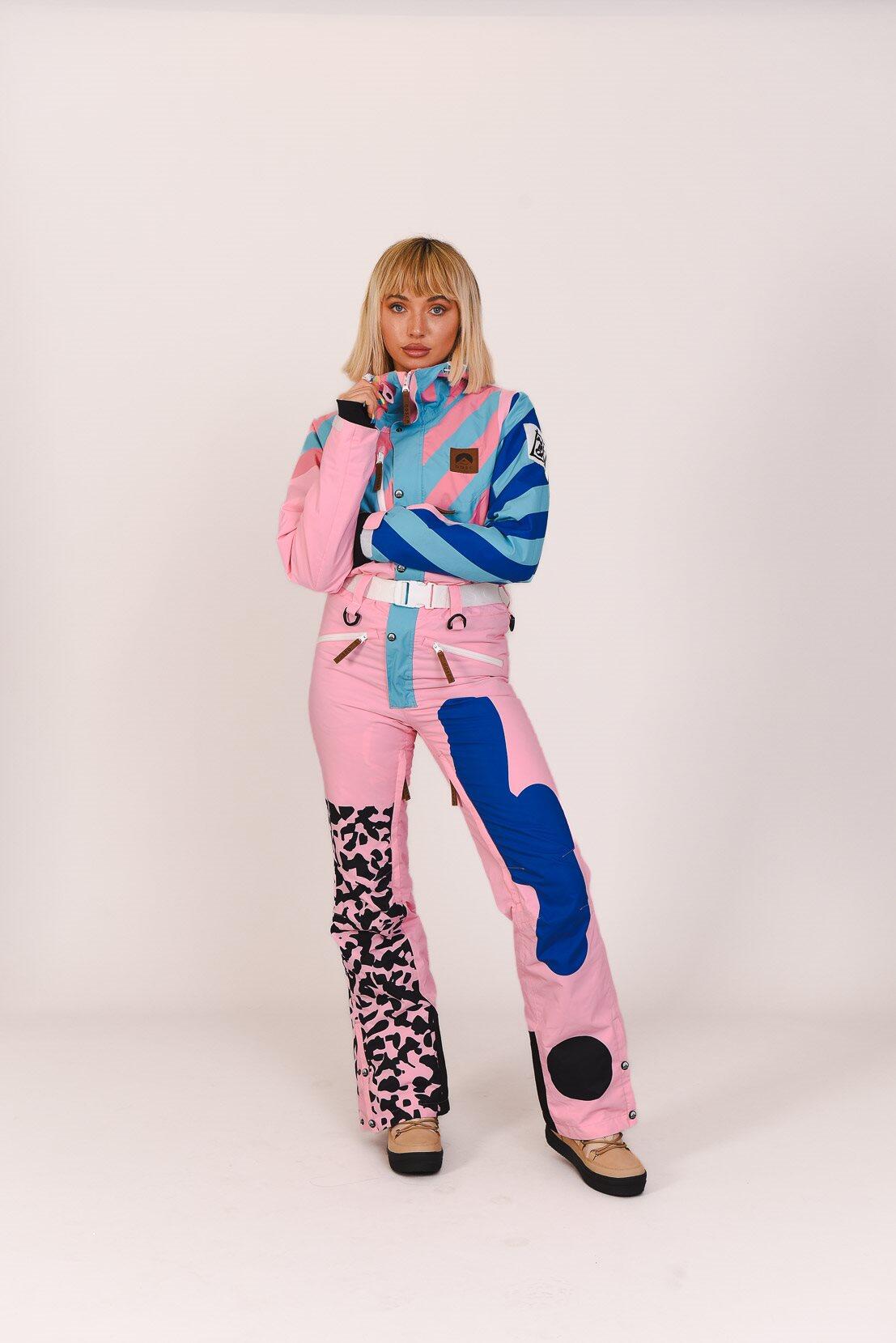 OOSC Penfold in Pink Ski Suit - Women's