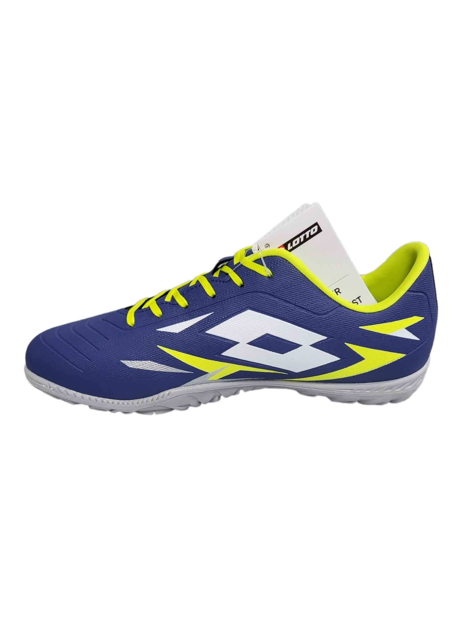Scarpe calcetto uomo lotto solista 700 vi tf-pelle-blu-218134-9gm 5/7