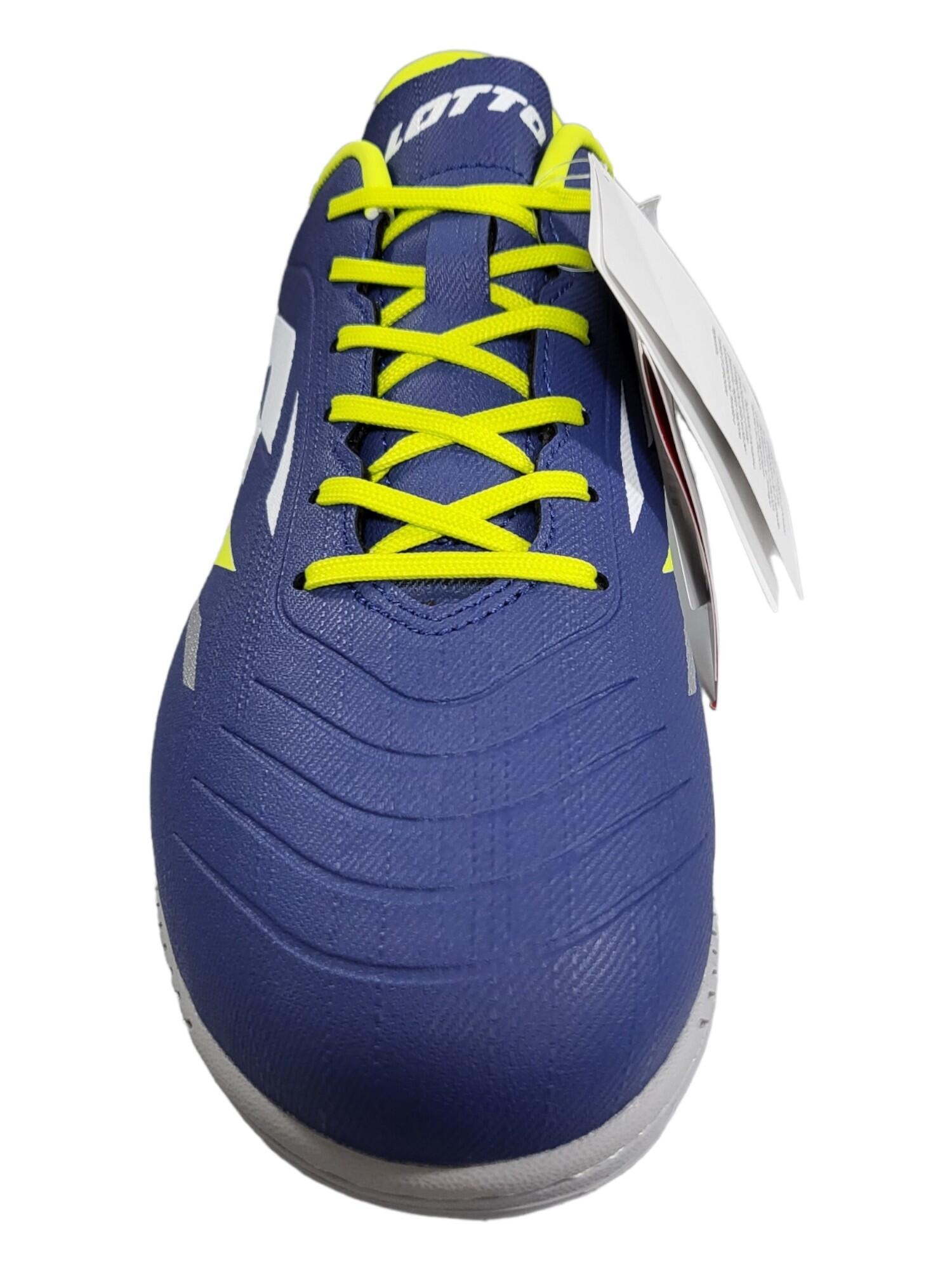 Scarpe calcetto uomo lotto solista 700 vi tf-pelle-blu-218134-9gm 3/7