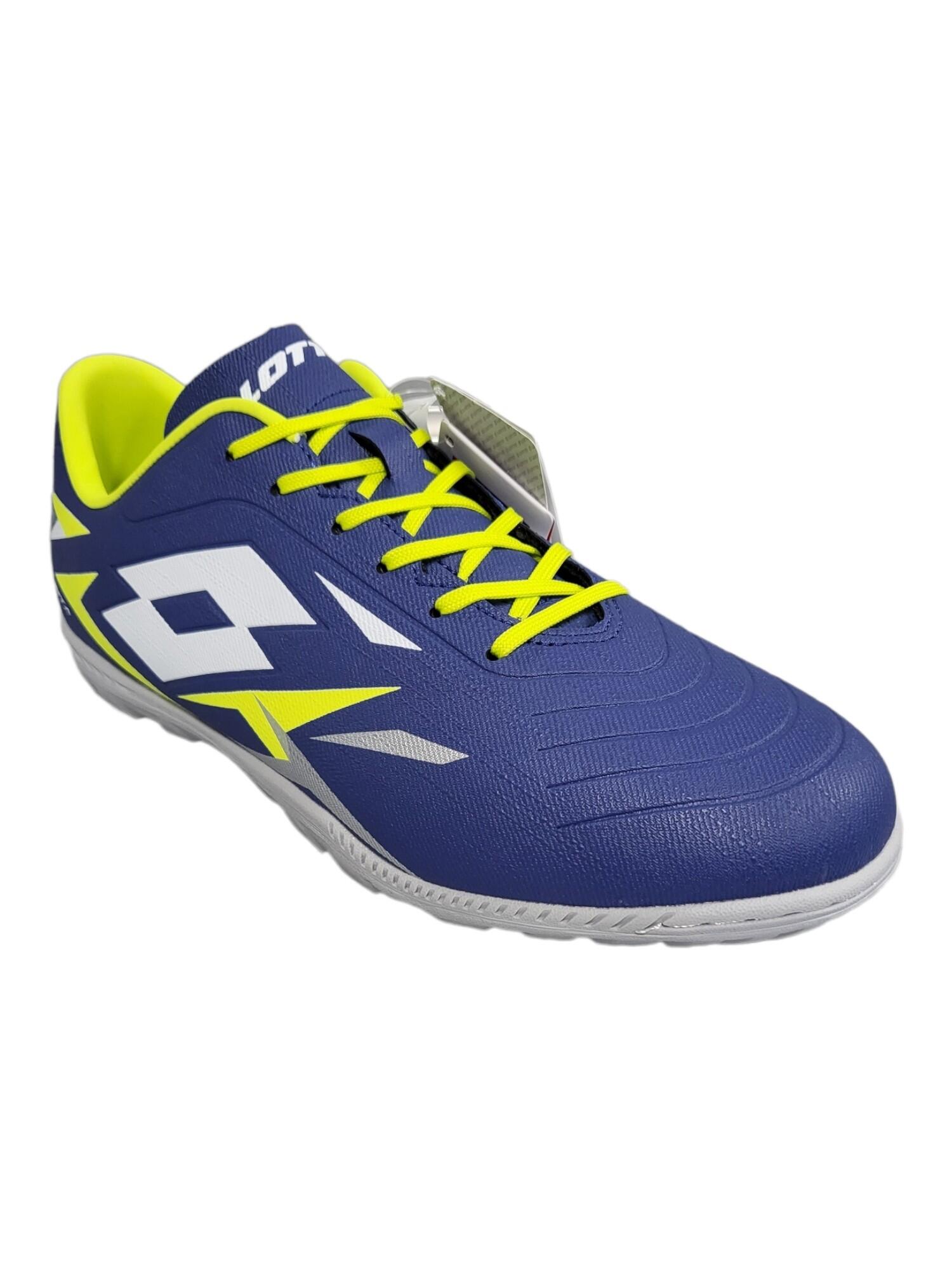 Scarpe calcetto uomo lotto solista 700 vi tf-pelle-blu-218134-9gm 2/7