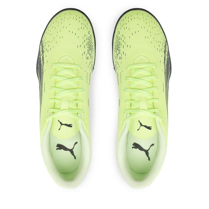 Scarpe calcetto puma ultra play tt-pelle-verde fluo-106909-01 5/6