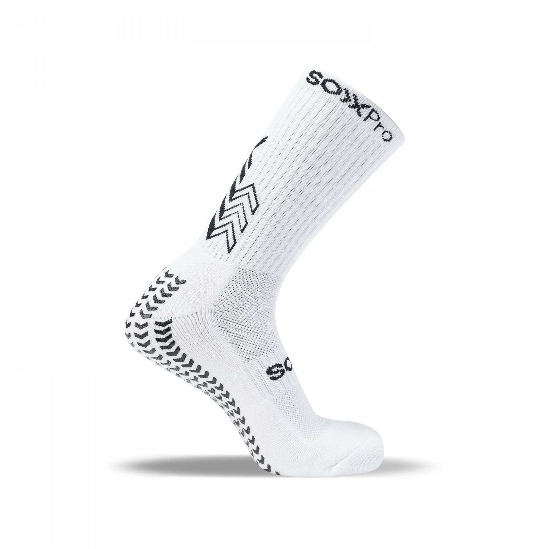 SOXPRO Calze Calcio Antiscivolo SOXPro Classic Bianco