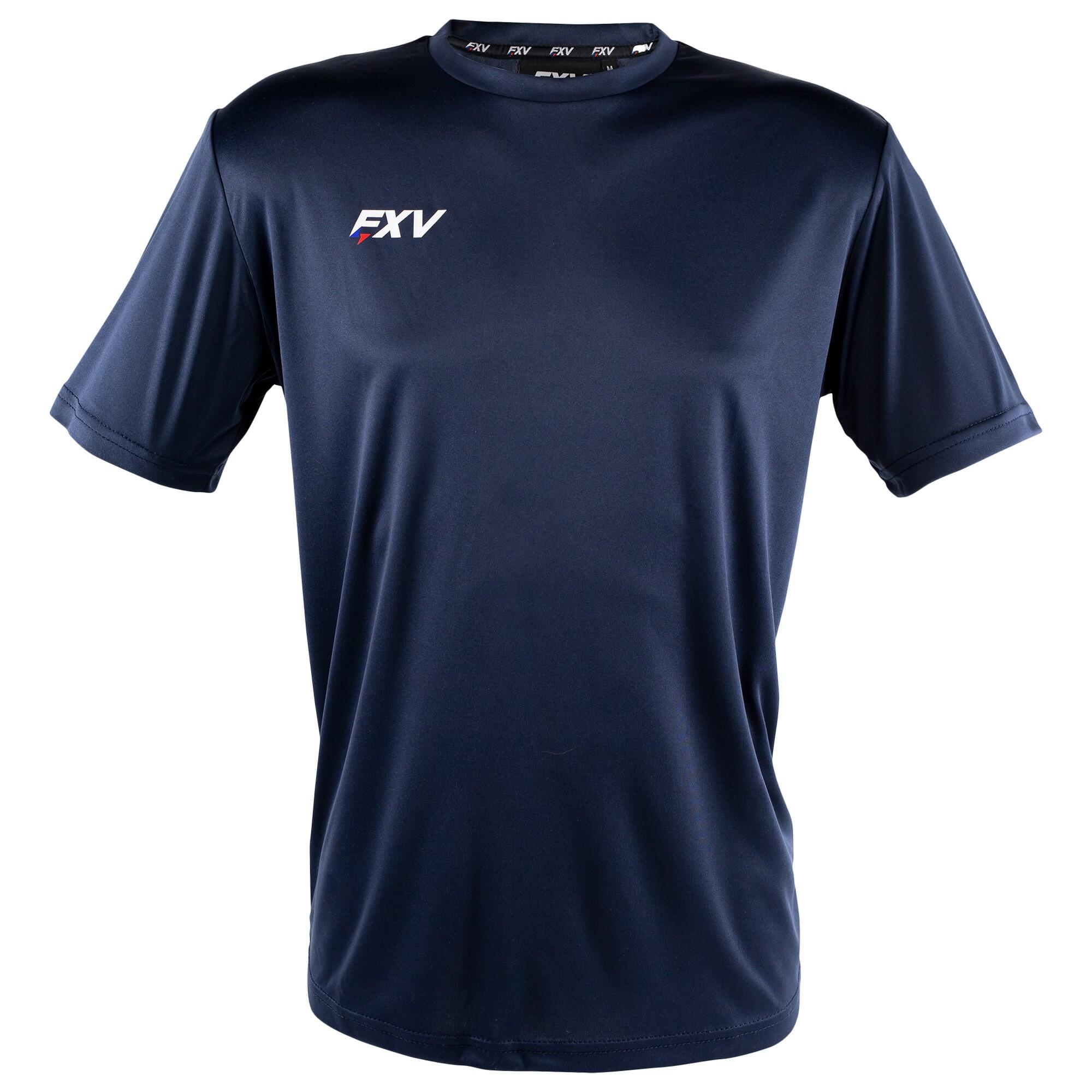 Tricou de antrenament Mêlée Force XV pentru adulți, bleumarin