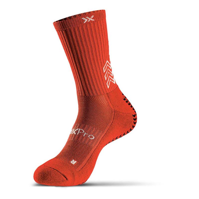 CHAUSSETTES ANTIDERAPANTES SOXPRO ROUGE