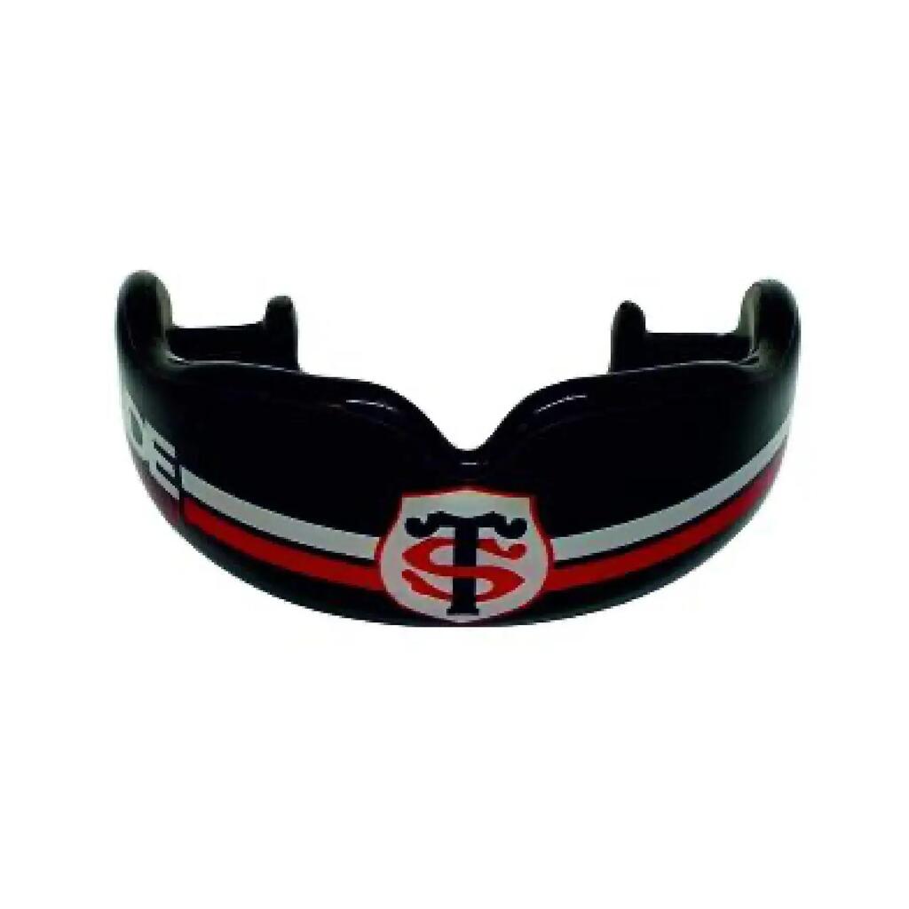 Prochocs Stade Toulousain Black Mouthguard with White and Red Stripes
