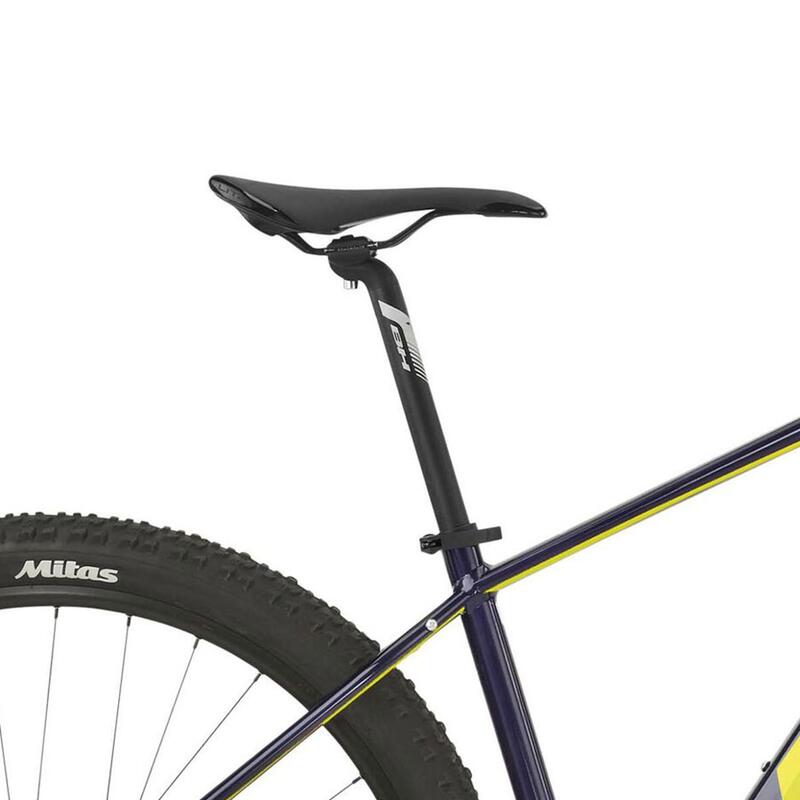 Bicicleta de Montaña 29" Aluminio Bh Spike 2.0 Azul-Amarillo-Negro