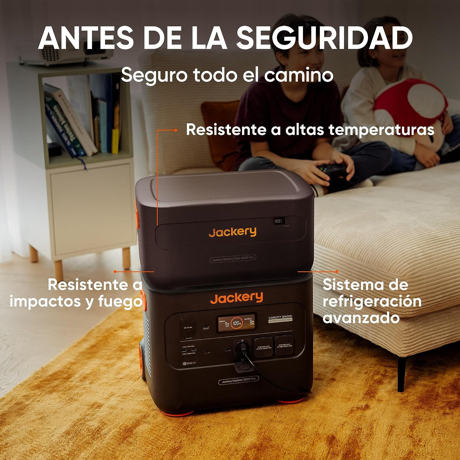 Estação de energia portátil Jackery Battery Pack 2000 Plus 4/5