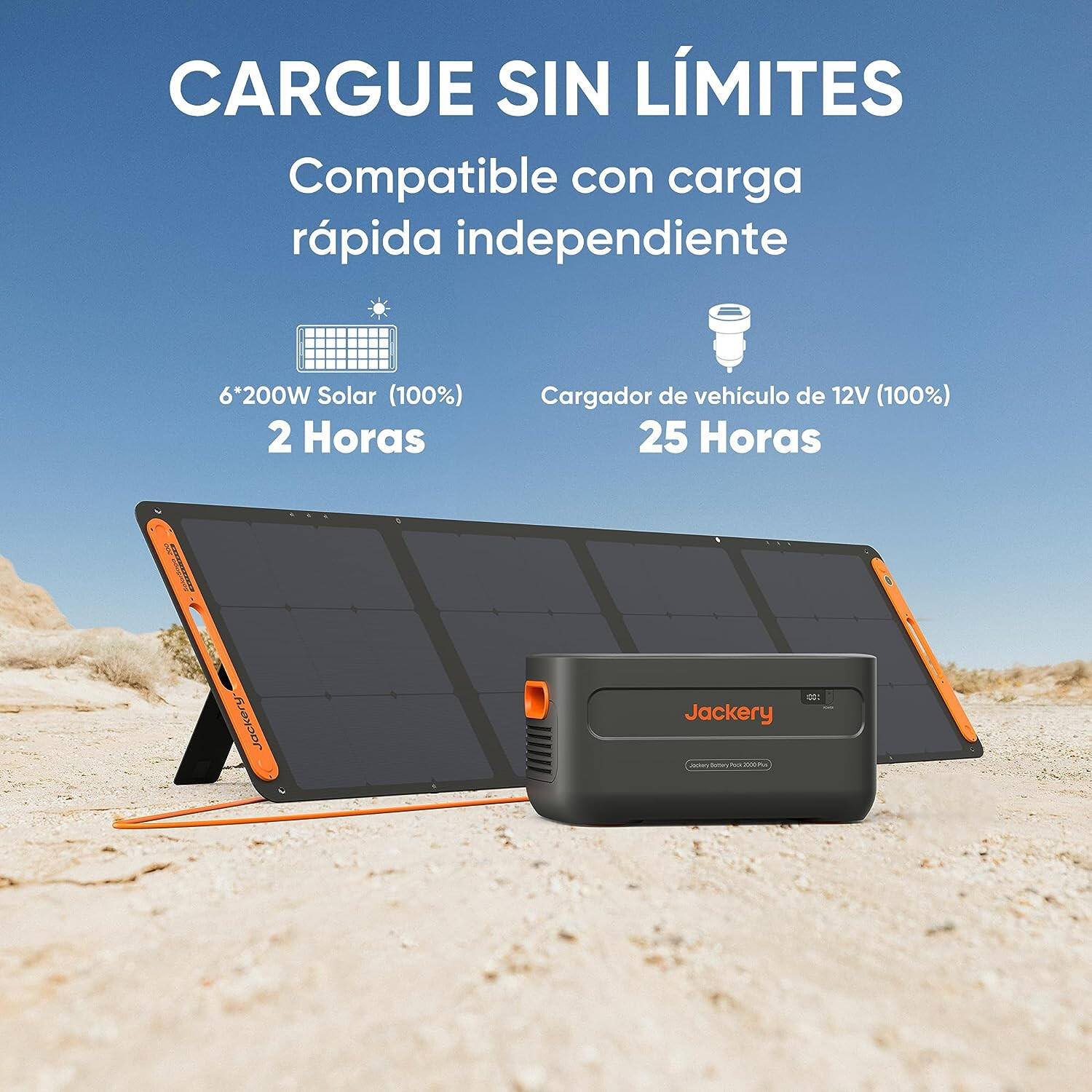 Estação de energia portátil Jackery Battery Pack 2000 Plus 5/5