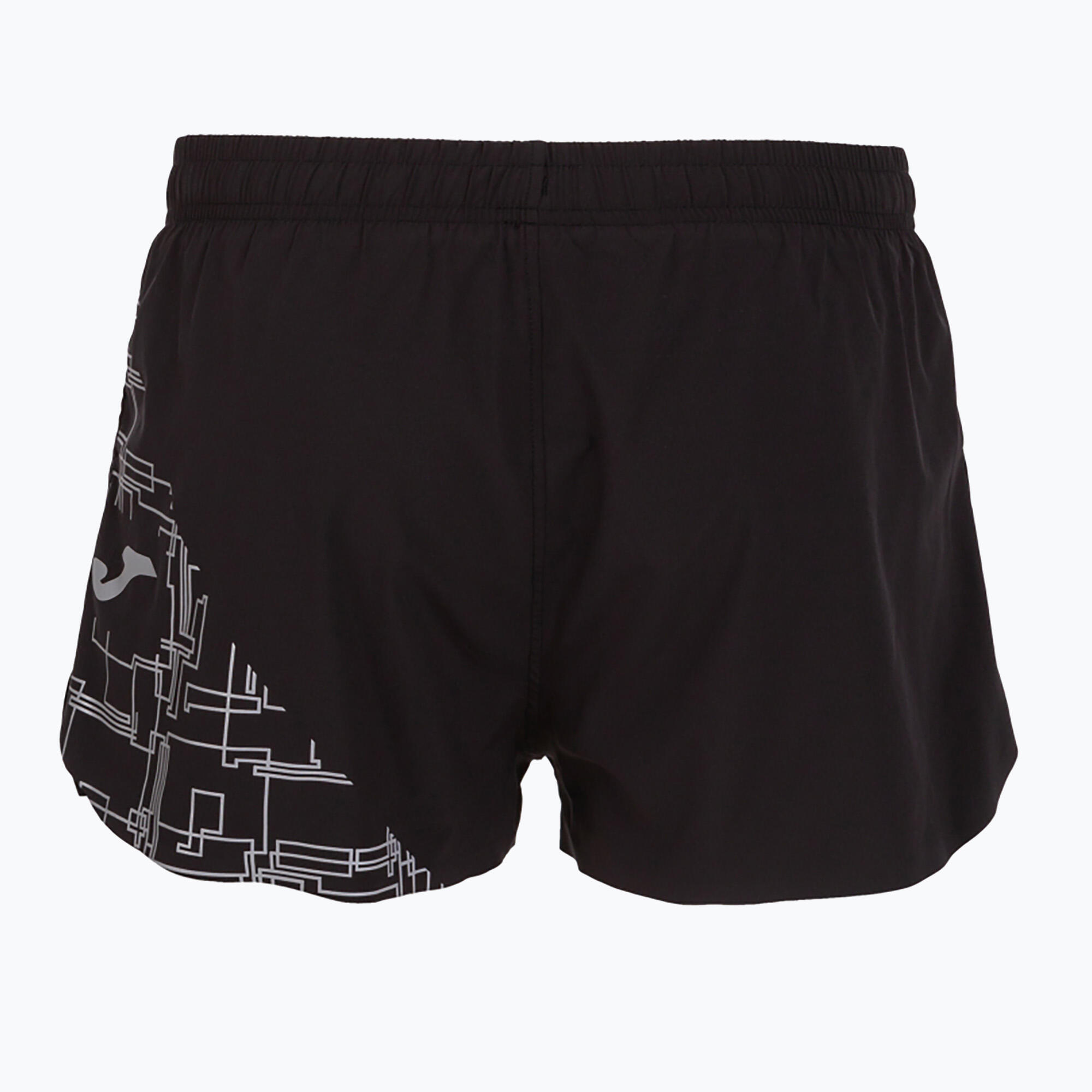 Short Running Enfants Joma Elite VIII Noir 2/4