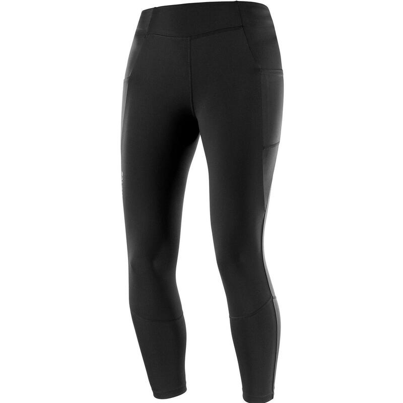 Pantaloni de sport Cross Run 25'' Tight W - negru femei