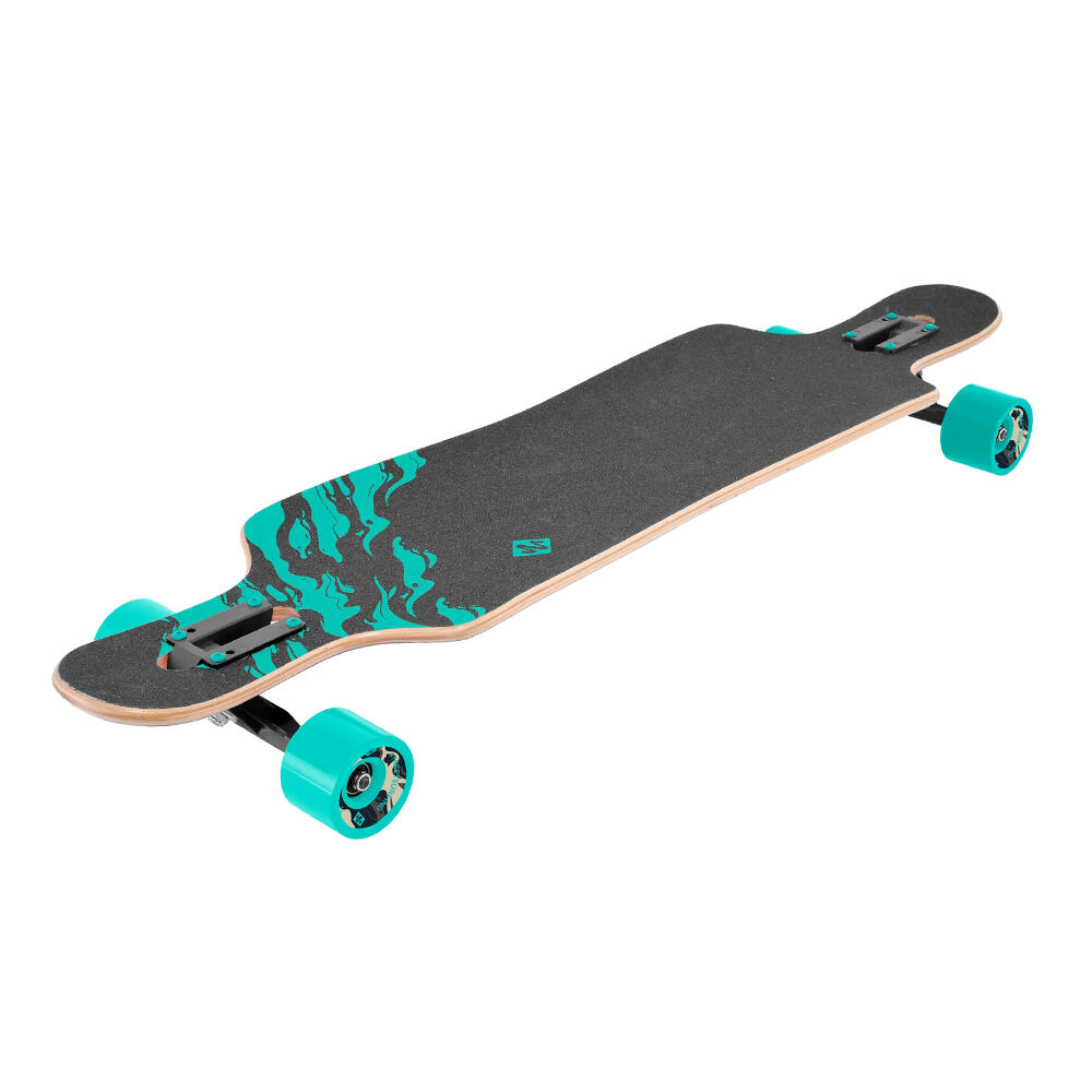 Longboard Drop Through Freeride 39" Curve Wolf 2/7