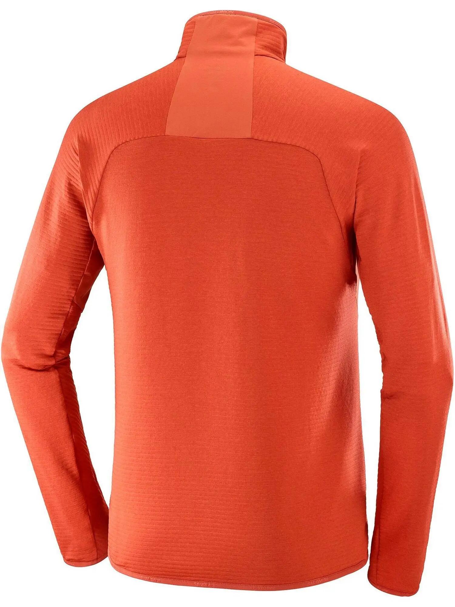 Fleecepullover Essential Ltwarm Hz M Herren - rot 7/7