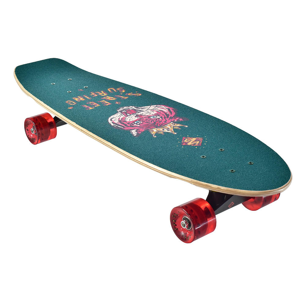 STREET SURFING Cruiser Kicktail 28 Royal Tiger