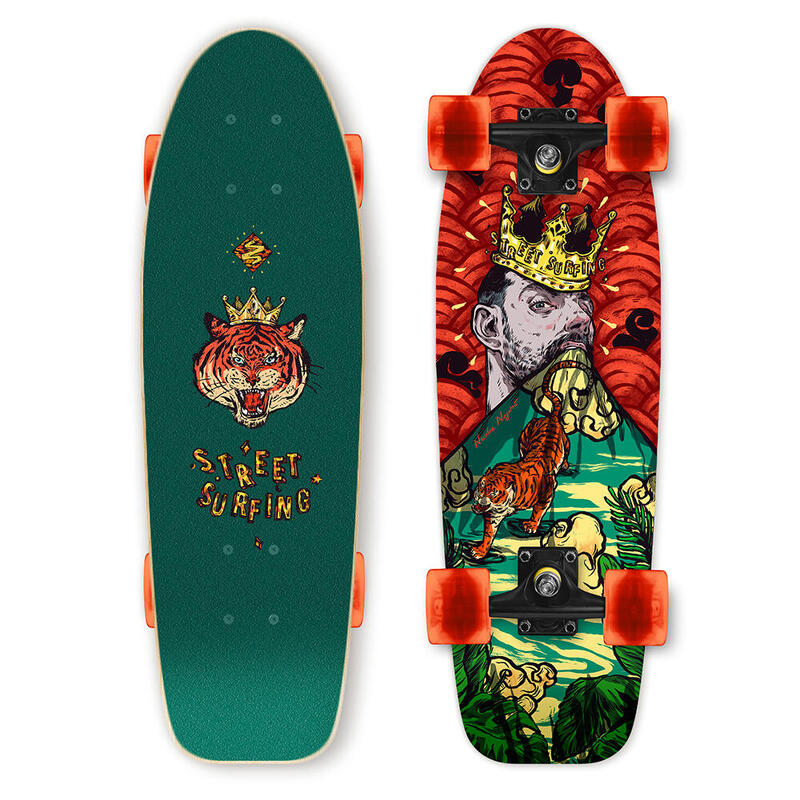 Planche Cruiser Kicktail 28 Royal Tiger