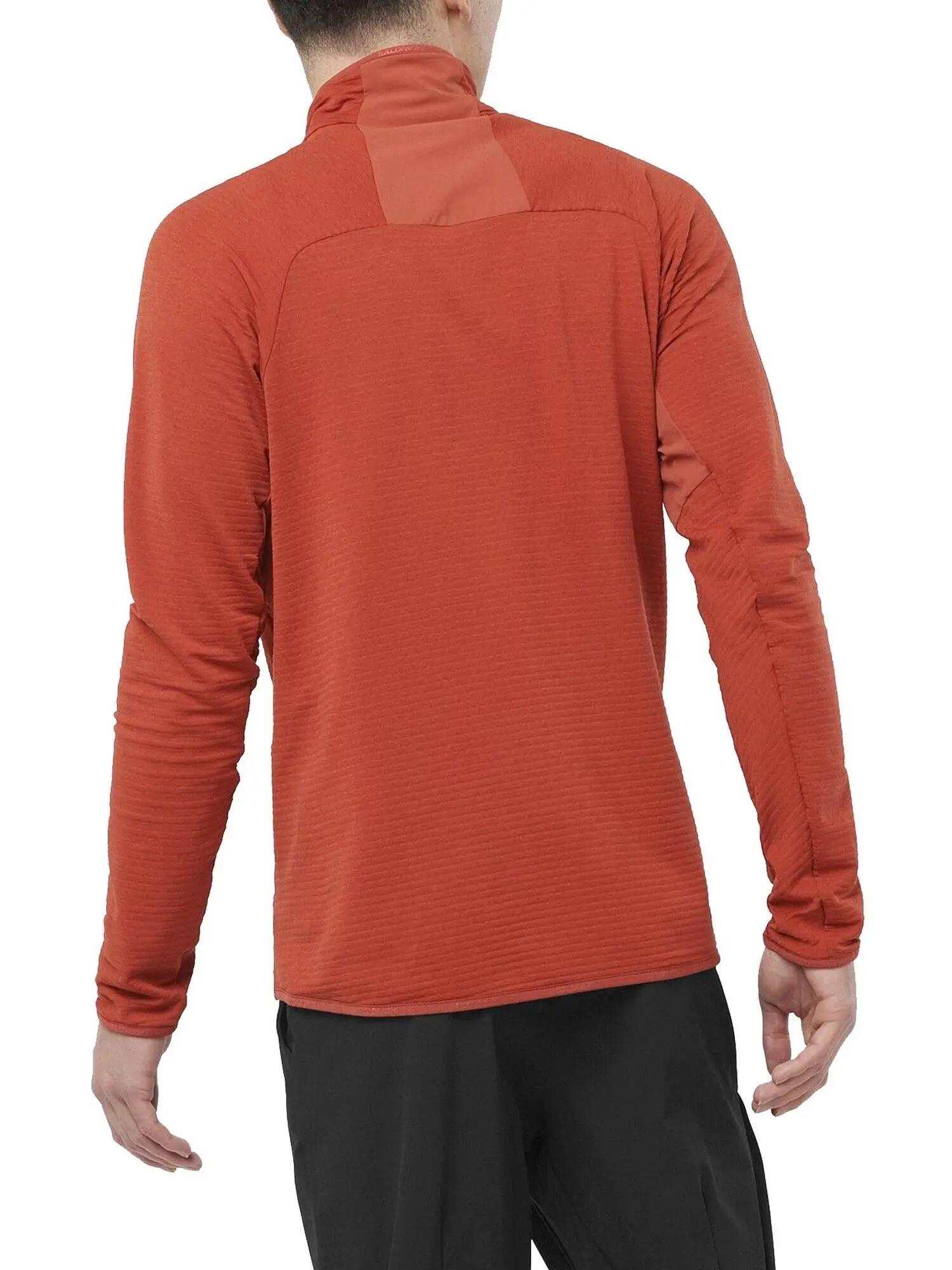 Fleecepullover Essential Ltwarm Hz M Herren - rot 2/7