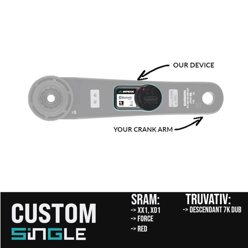 Powercrank Custom - montage van de meter op uw crank - SRAM/TRUVATIV