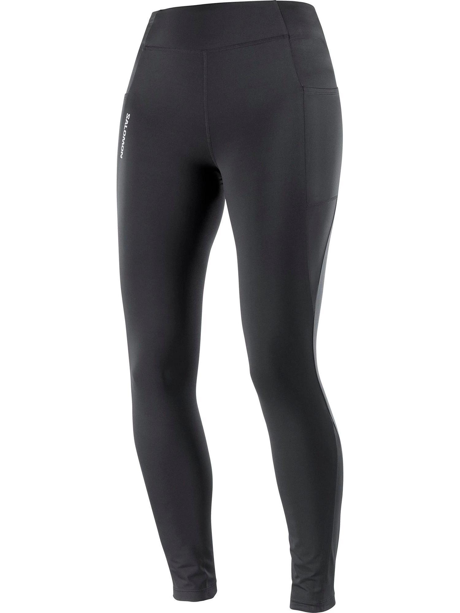 Calzamaglia termica da donna Salomon Cross Warm Black 6/7