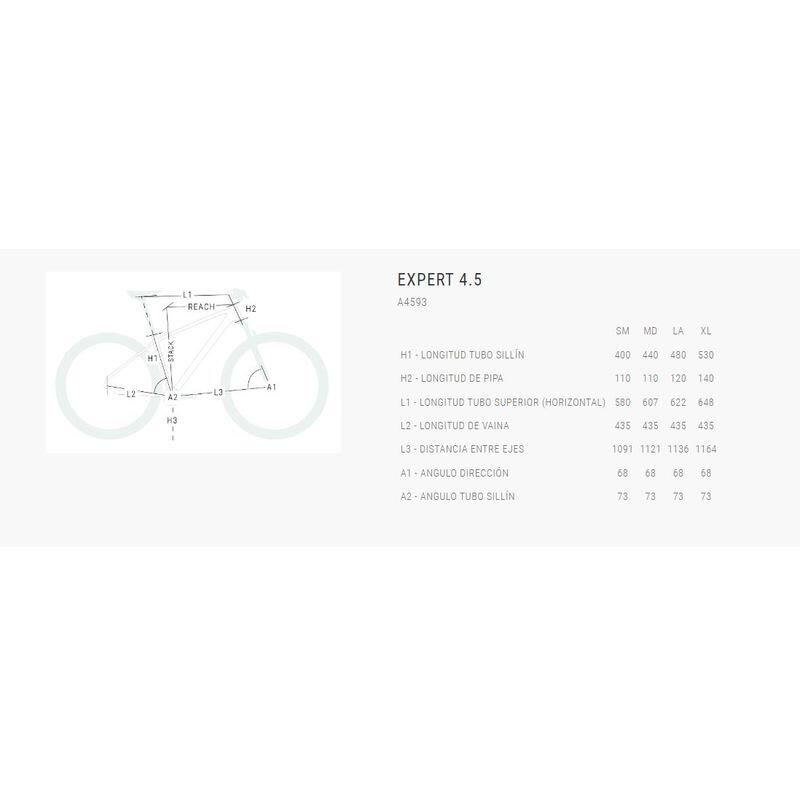 Vélo - Expert 4.5 noir adulte