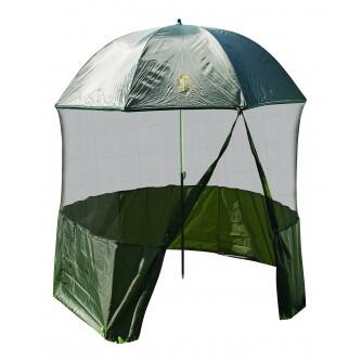 Umbrela cort/shelter Baracuda U2,  d 220 cm, husa de transport, cuie de ancorare