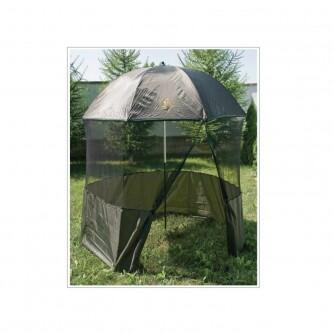 Umbrela cort/shelter Baracuda U2,  d 220 cm, husa de transport, cuie de ancorare