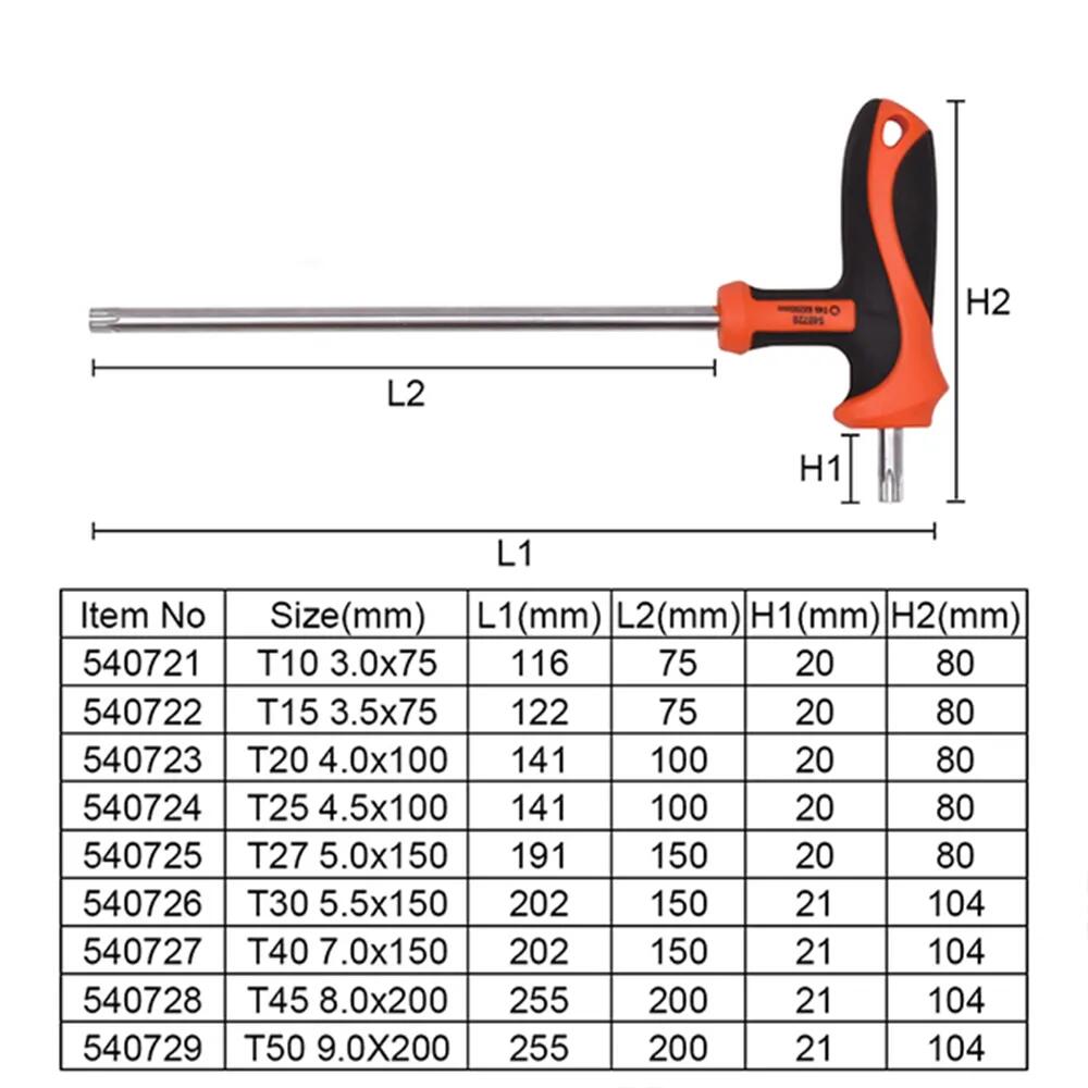 CACCIAVITE PER VITI A FOGLIO TORX T30 5/6