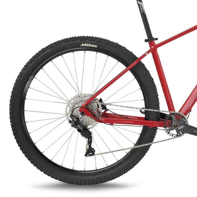 Bicicleta de Montaña 29" Aluminio Bh Spike 2.5 Rojo-Blanco