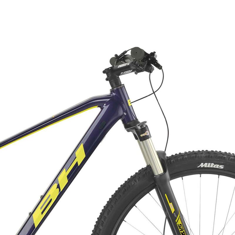 Vélo Tout Terrain - Spike 3.0 bleu jaune noir adulte