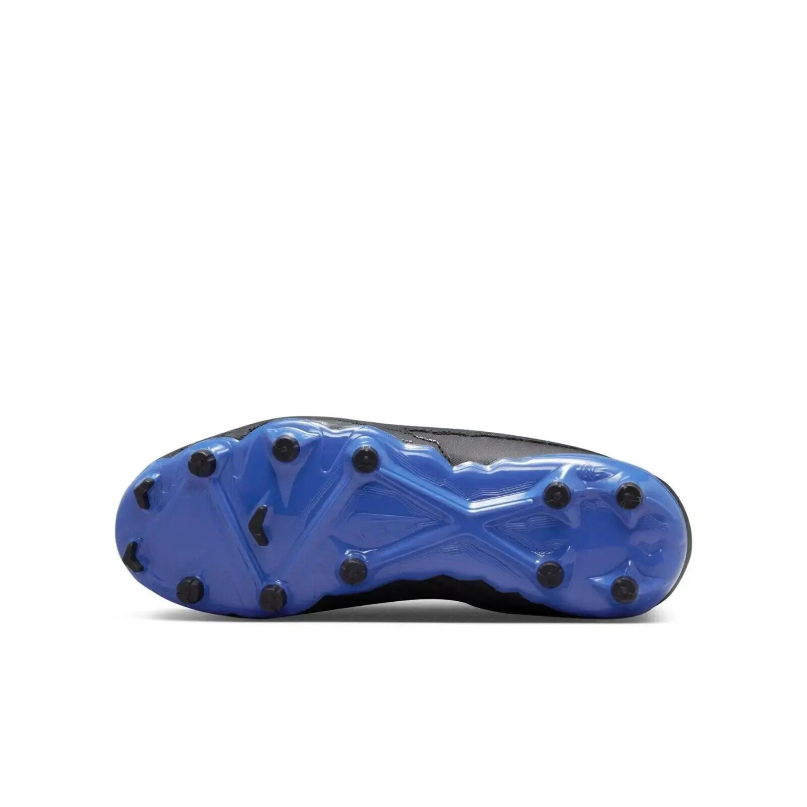 Buty piłkarskie Nike Junior Phantom GX Academy FG/MG - czarne/niebieskie 5/7