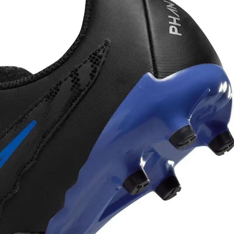 Buty piłkarskie Nike Junior Phantom GX Academy FG/MG - czarne/niebieskie 7/7