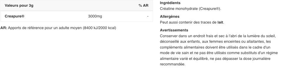 Creapure® (Creatina Monohidratada) 250g MyProtein 2/3